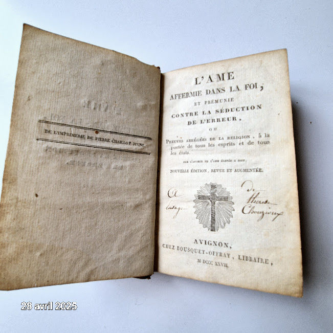 L'�me affermie dans la foi, et pr�munie contre la s�duction 40 Saumur (49)