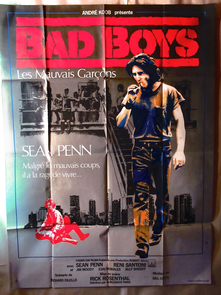 affiche de cin�ma  BAD BOYS  18 Curtafond (01)
