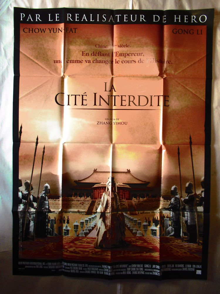 Affiche de cin�ma LA CITE INERDITE 120x160 cm pli�e 15 Curtafond (01)