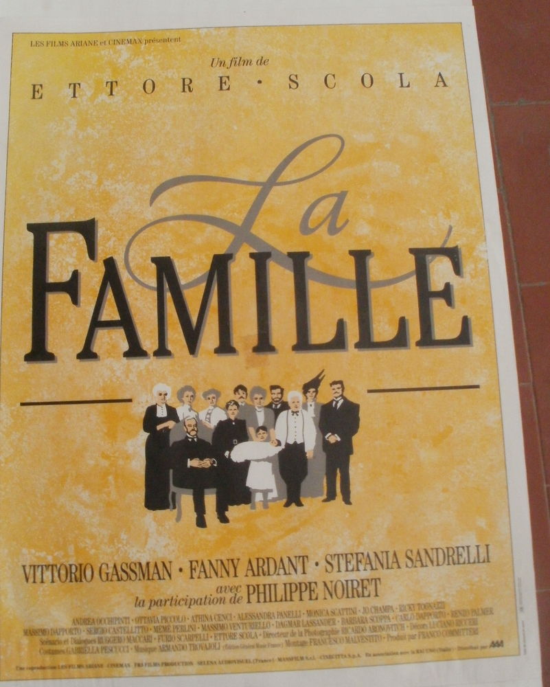 Affiche cinéma  La Famille  de Ettore Scola 7 Montauban (82)