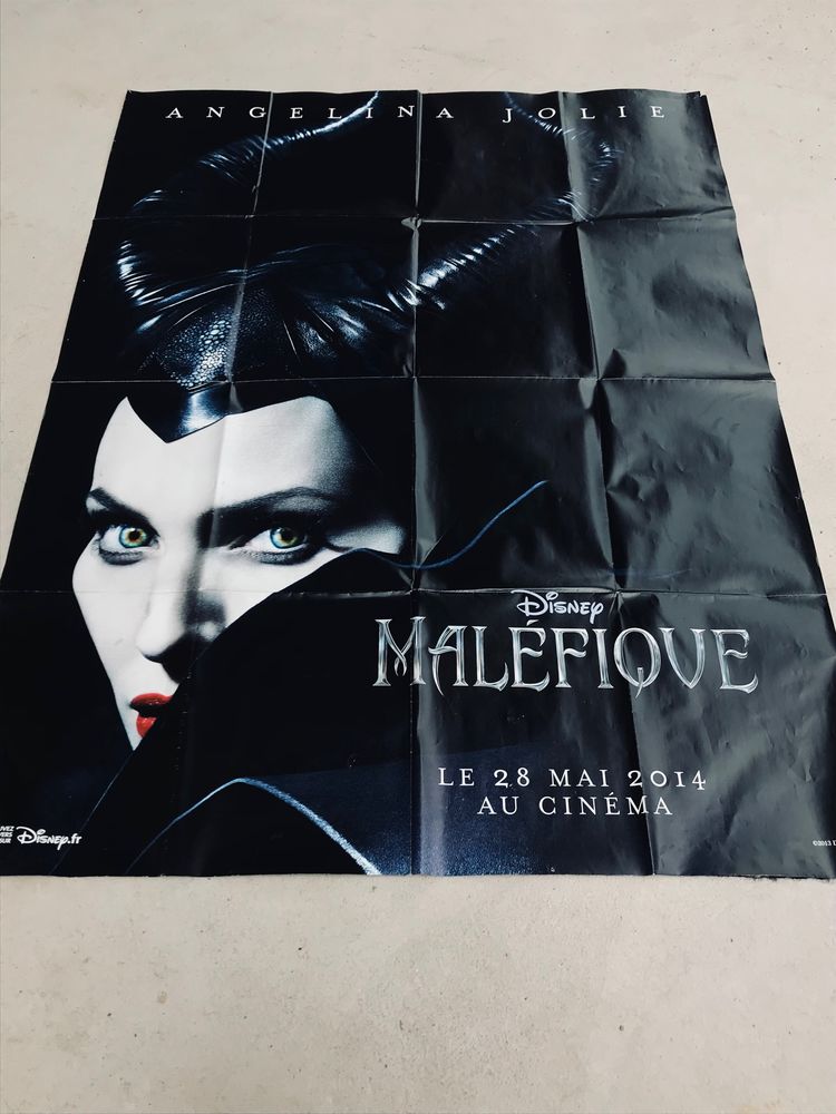 Affiche de cin�ma originale    Mal�fique     de Mai 2014 15 Mottier (38)