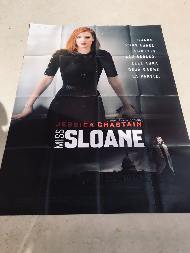 Affiche de cin�ma originale   Miss Sloane   15 Mottier (38)