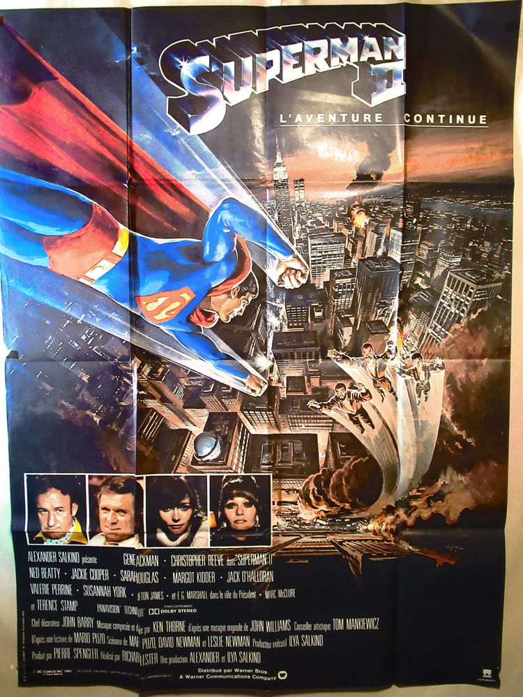 Affiche de cin�ma originale SUPERMAN 2 1977 36 Curtafond (01)
