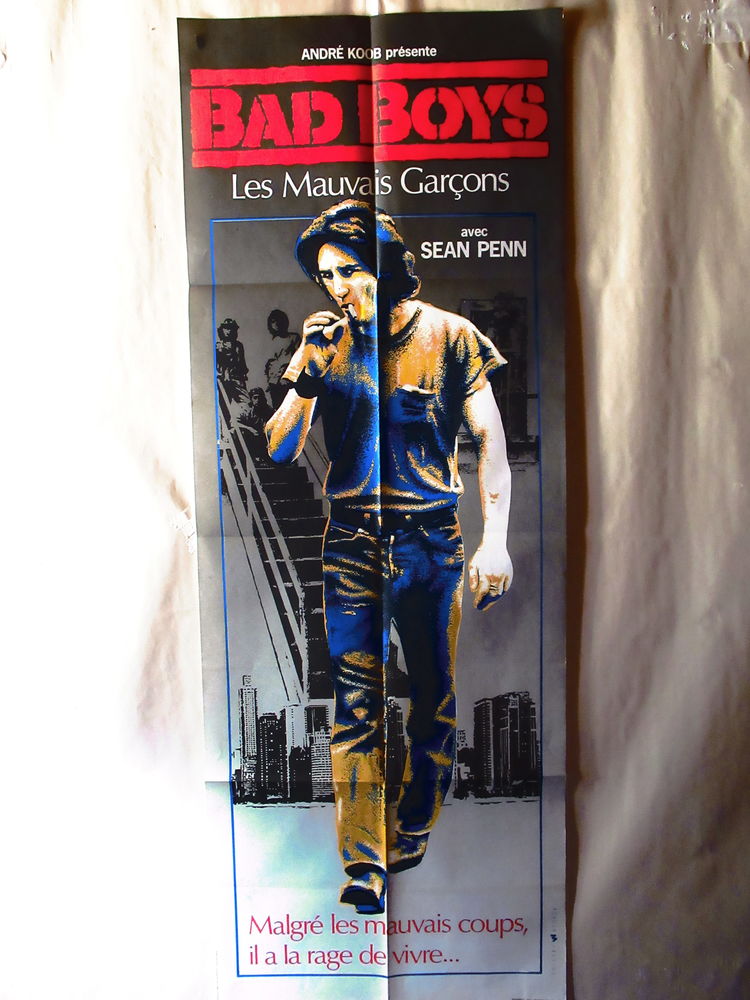 affiche de cin�ma originale  BAD BOYS  14 Curtafond (01)