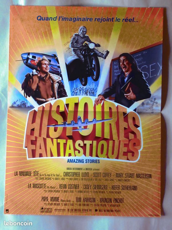 Affiche de cin�ma originale HISTOIRES FANTASTIQUES 40x60 cm 11 Curtafond (01)