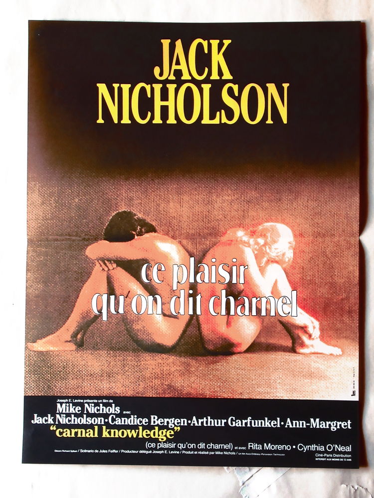 Affiche cin�ma CE PLAISIR QU'ON DIT CHARNEL Mike NICHOLS... 12 Curtafond (01)