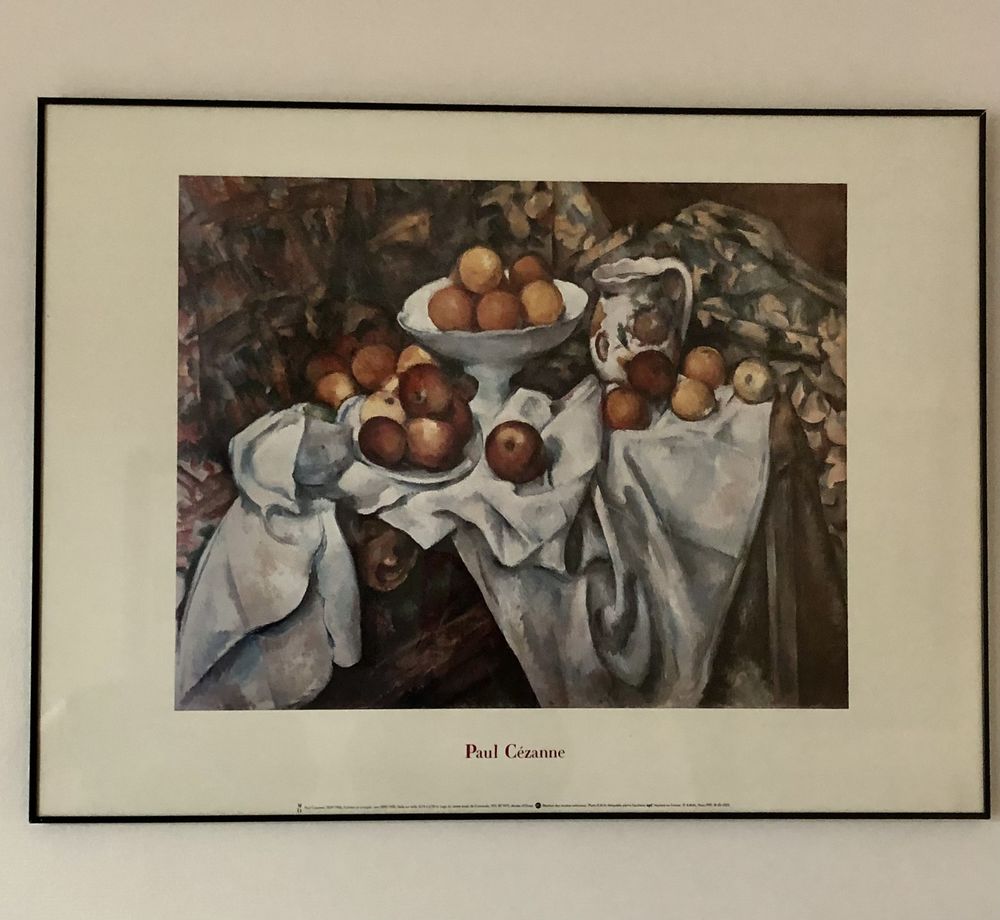 Affiche encadr�e / C�zanne 30 Le Pr�-Saint-Gervais (93)