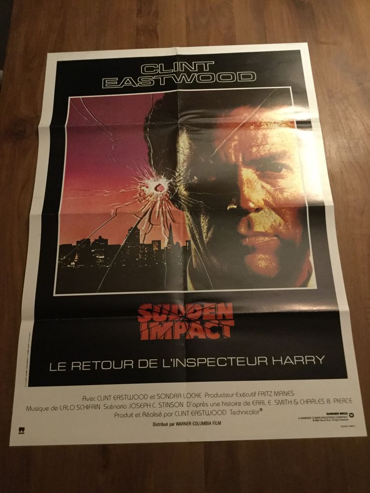 Affiche des films  Sudden impact  et  Plus dure sera la chut 7 L�signy (77)