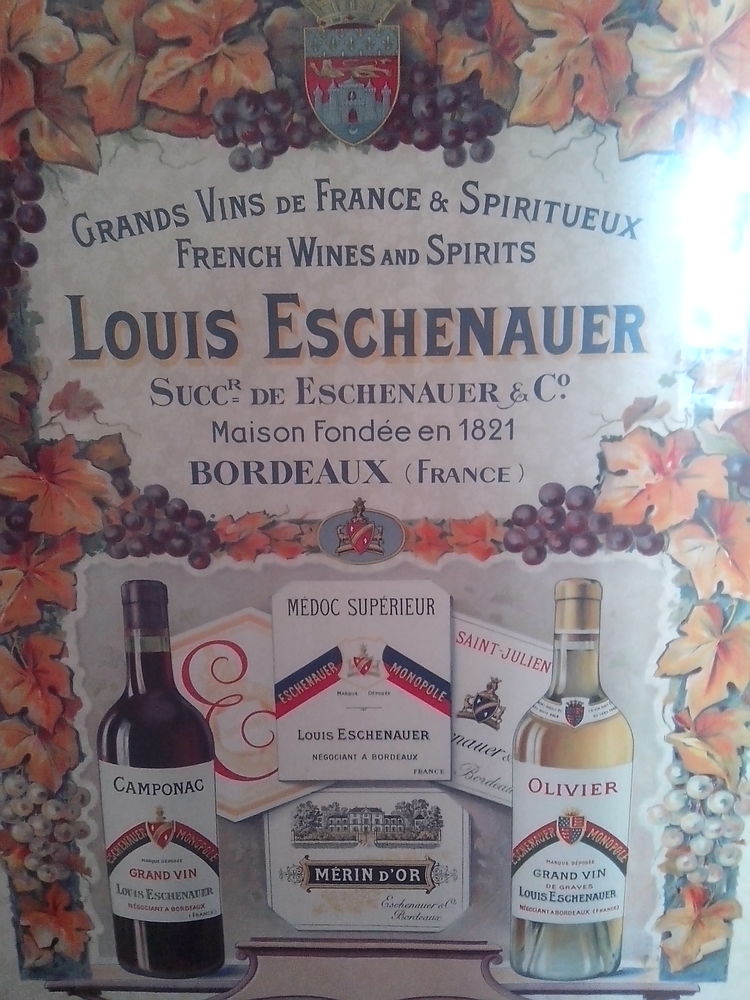 Affiche  : Hauteur , 62cm  Largeur , 48 cm 20 Lamarque (33)