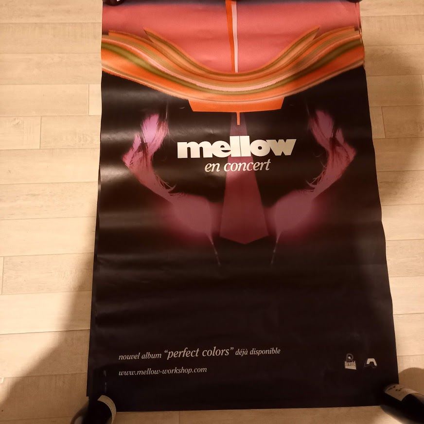 Affiche Mellow en concert, perfect color 5 Saumur (49)