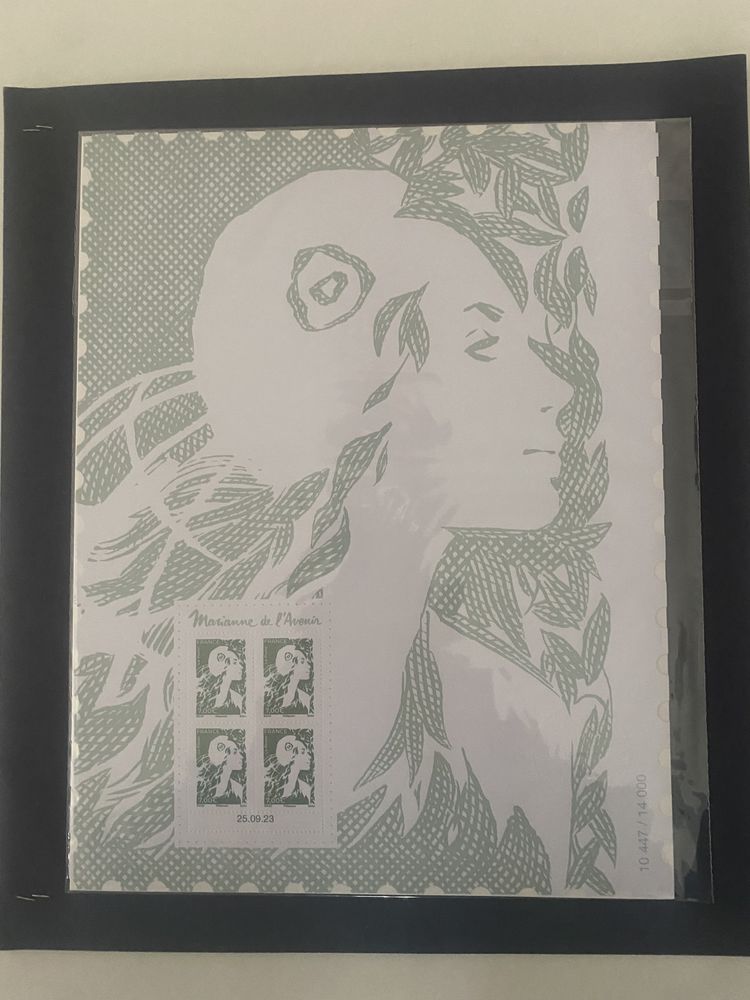  Affiche neuve sous blister Marianne de l'avenir.AFF5749A 36 Saint-Gilles (30)
