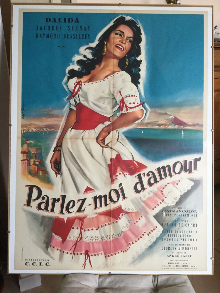 Affiche originale film   parlez-moi d'amour   avec Dalida
240 Nimes (30)