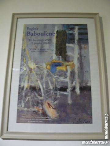 Affiche sous cadre 15 Le Beausset (83)