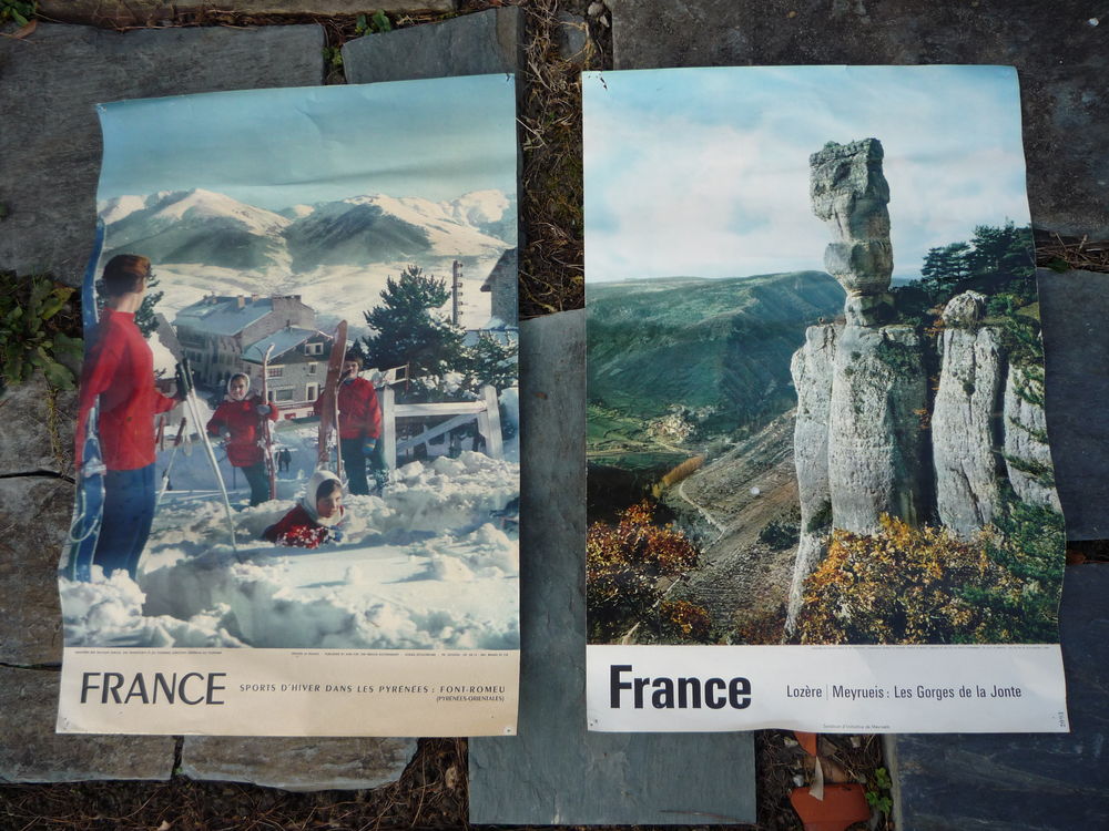 Affiche vintage George de la honte ,Meyrueis 10 Castres (81)