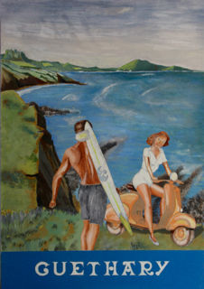 AFFICHE    G U E T H A R Y    11 Anglet (64)