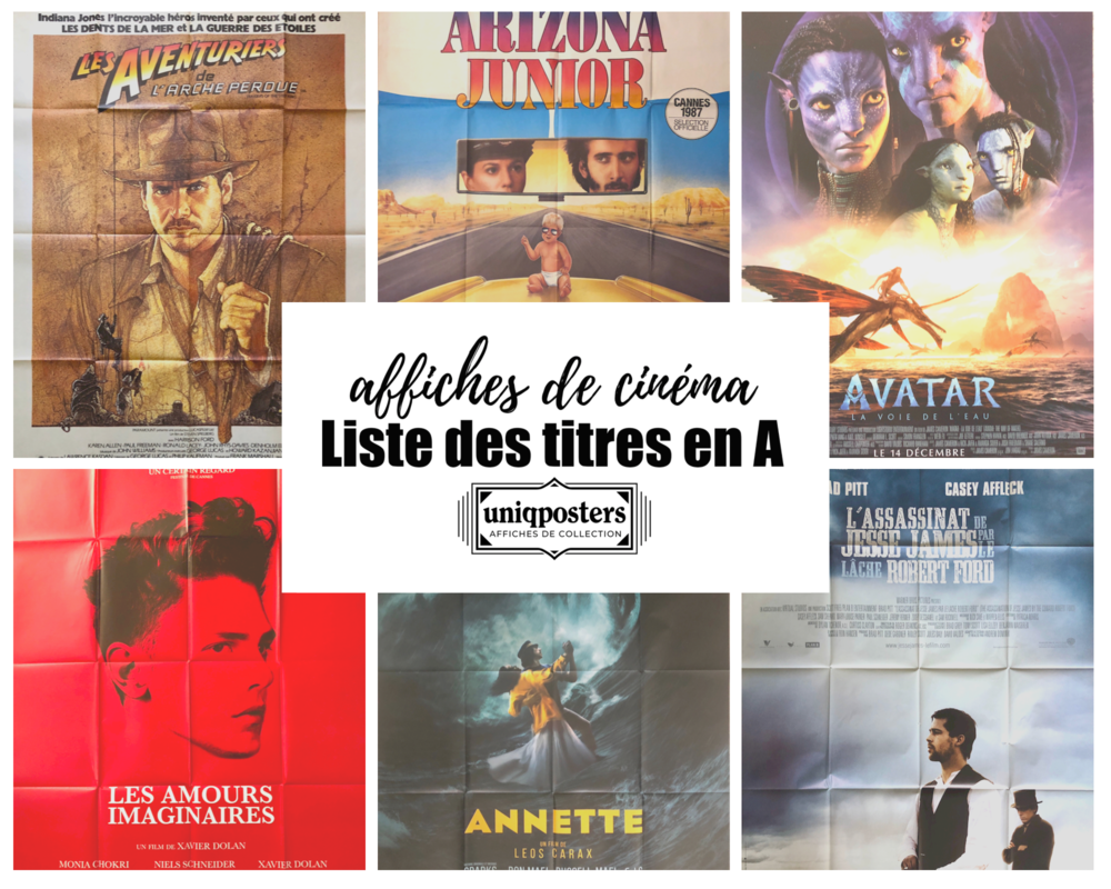 Affiches originales de cin�ma : Films en A (partie 2) 0 Montpellier (34)