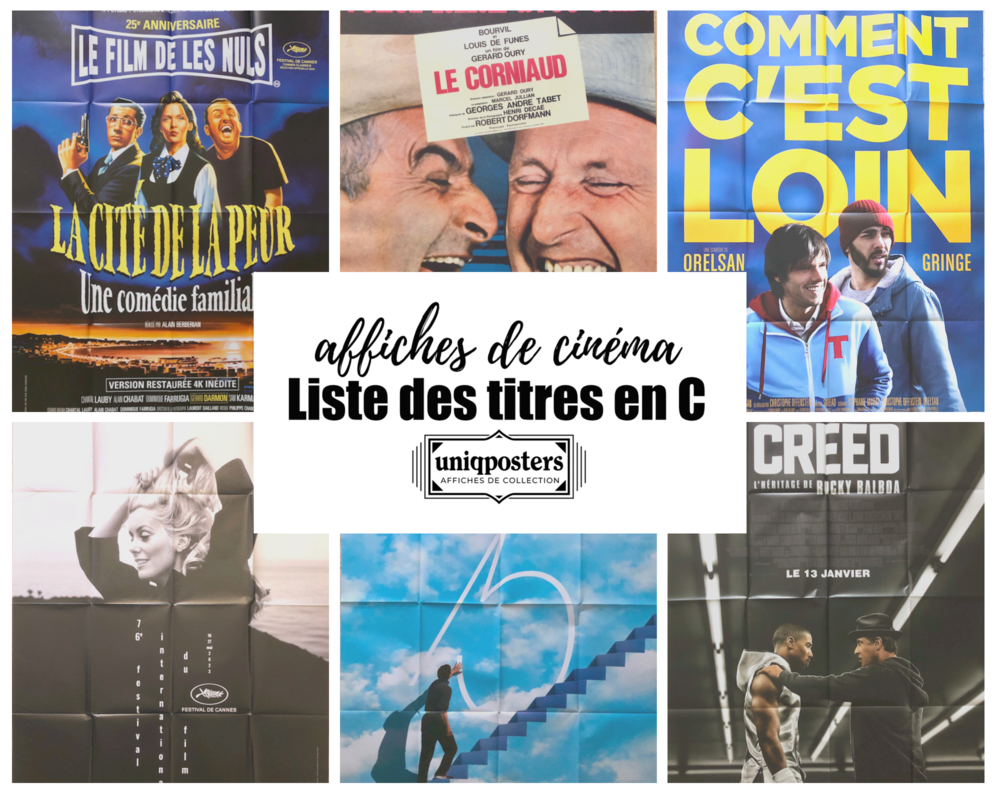 Affiches originales de cin�ma : Films en C (partie 4) 0 Montpellier (34)