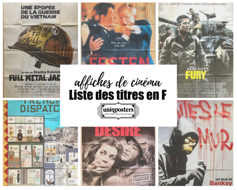 Affiches originales de cin�ma : Films en F (partie 1) 0 Montpellier (34)