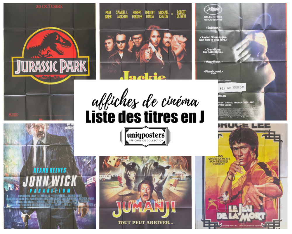 Affiches originales de cin�ma : Films en J (partie 3) 0 Montpellier (34)