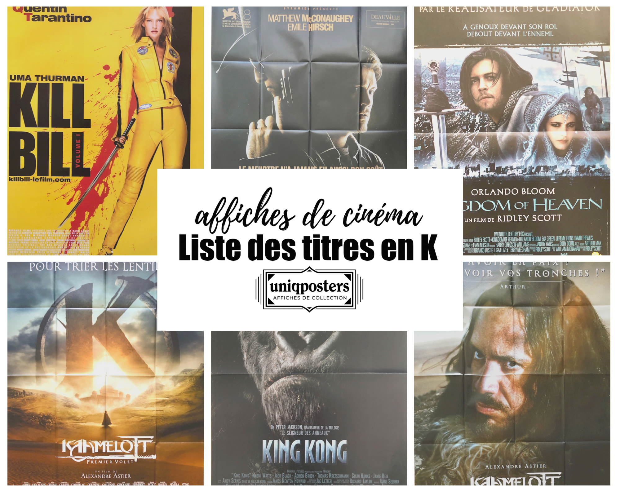 Affiches originales de cin�ma : Films en K 0 Montpellier (34)