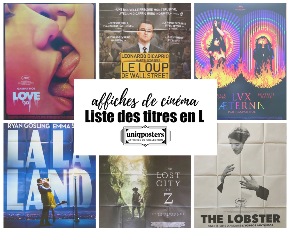 Affiches originales de cin�ma : Films en L (partie 1) 0 Montpellier (34)