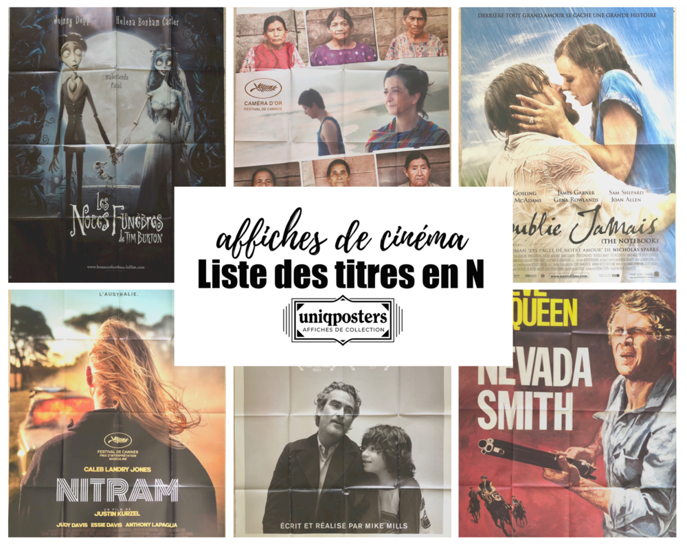 Affiches originales de cin�ma : Films en N (partie 1) 0 Montpellier (34)