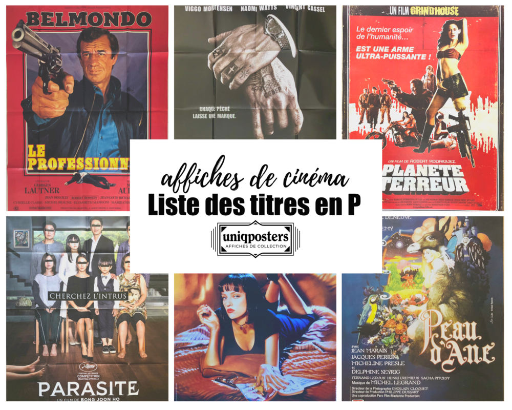 Affiches originales de cin�ma : Films en P (partie 3) 0 Montpellier (34)