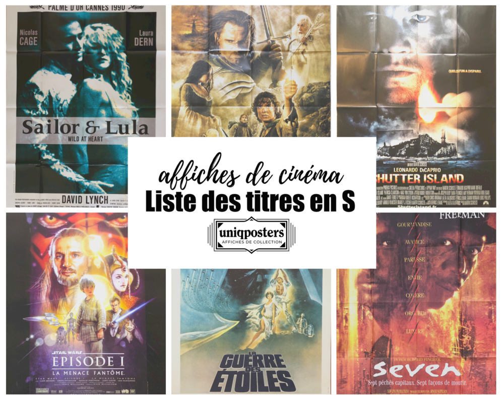 Affiches originales de cin�ma : Films en S (partie 4) 0 Montpellier (34)