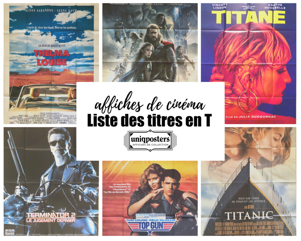 Affiches originales de cin�ma : Films en T (partie 1) 0 Montpellier (34)