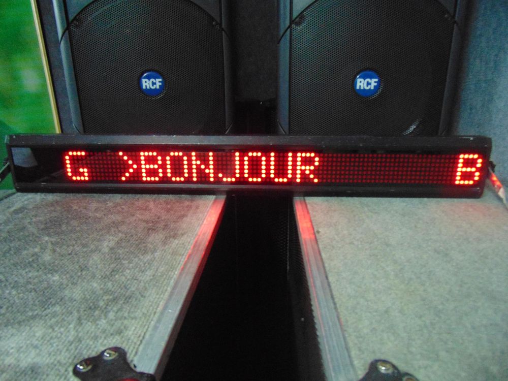 Afficheur � leds publicitaire 180 Lesp�ron (07)