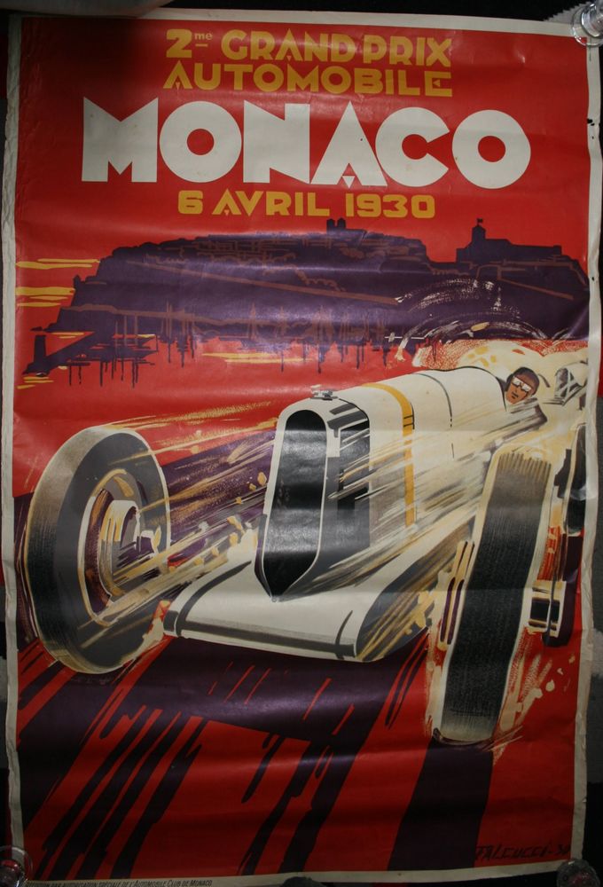 AFICHE CIRCUIT MONACO 85 Pierrefeu-du-Var (83)