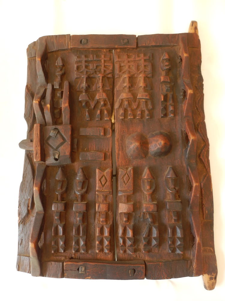 Art africain. Volet DOGON de grenier � mil. Rare 120 Le Gosier (97)