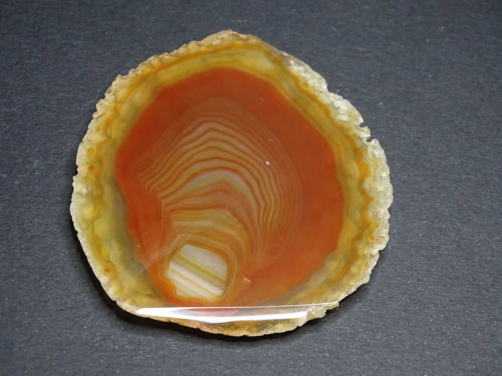 Agate naturelle non trait�e br�sil 52gr 80 x 68 x 5 mm 30 La Petite-Raon (88)