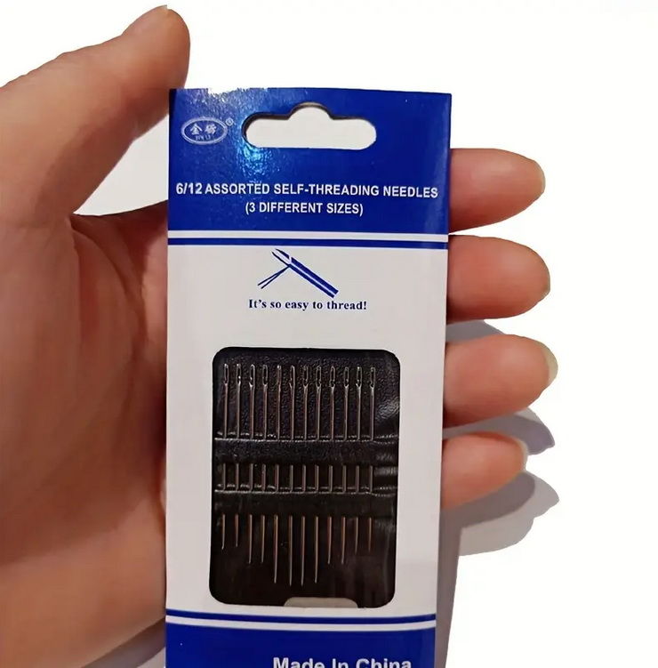 12 aiguilles � coudre de couture simple pratique automatique 2 Aubin (12)