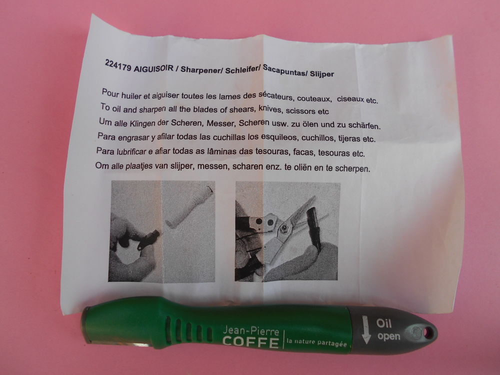 AIGUISOIR   Jean-Pierre Coffe   5 Dammarie-les-Lys (77)