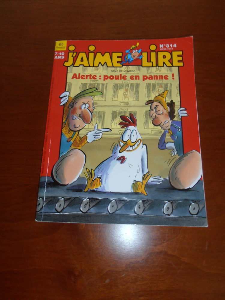J'aime lire : Alerte poule en panne ! (87) 3 Tours (37)