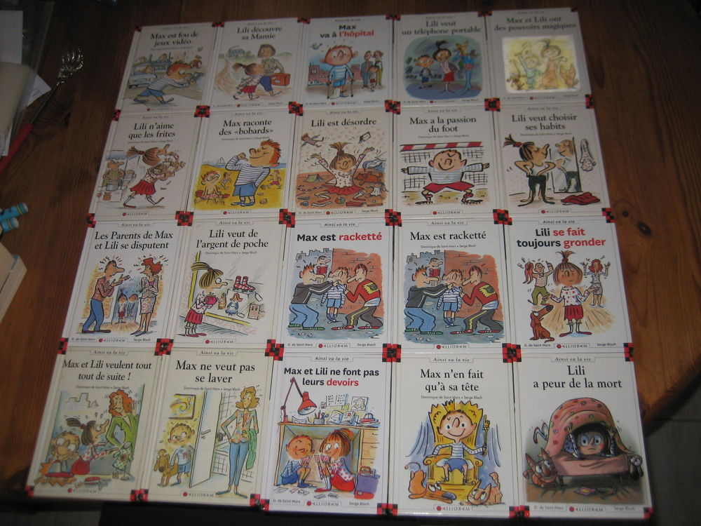 lot 20 bd AINSI VA LA VIE max et lili CALLIGRAM 40 C�zy (89)