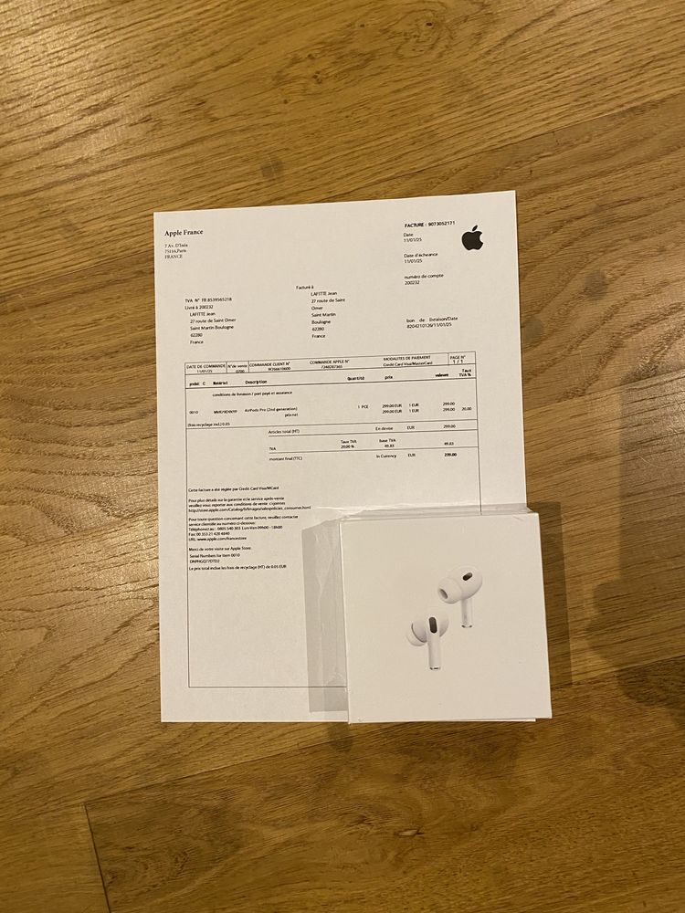 🎧 AirPods Pro 2 eme g�n�ration  neuf 115 Boulogne-sur-Mer (62)