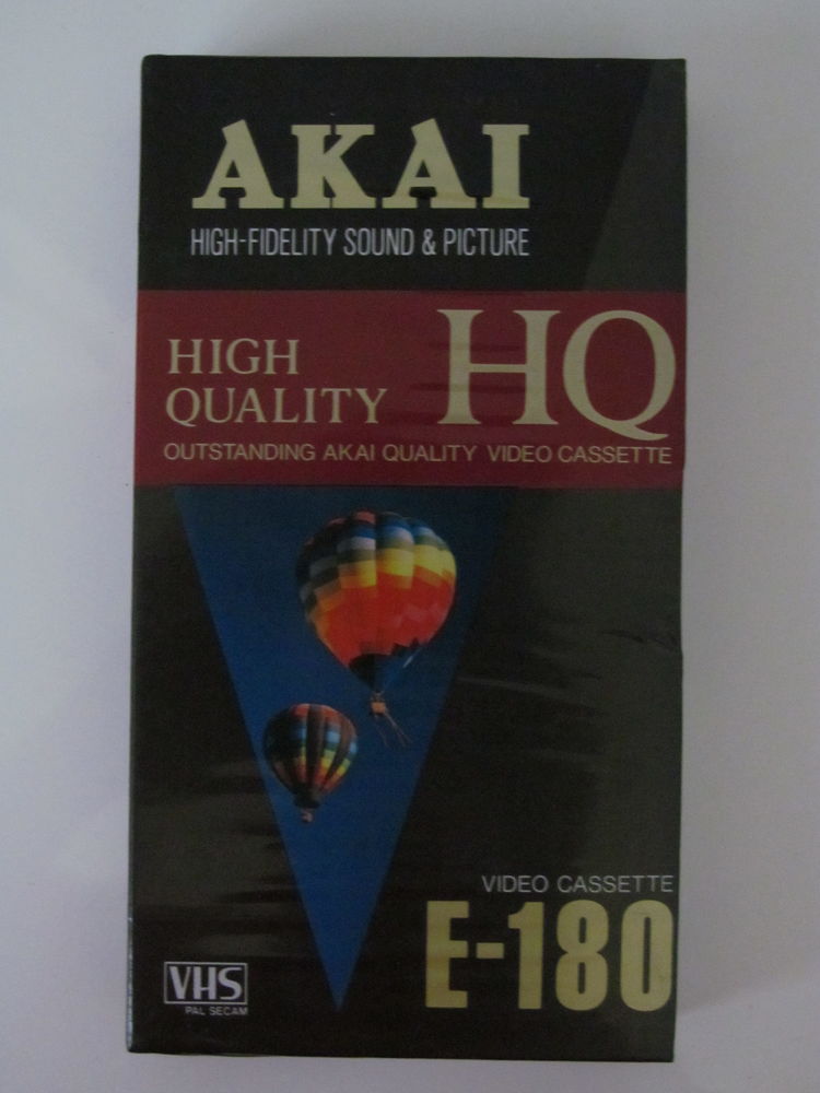 VHS AKAI E-180 neuf sous blister 2 Amiens (80)