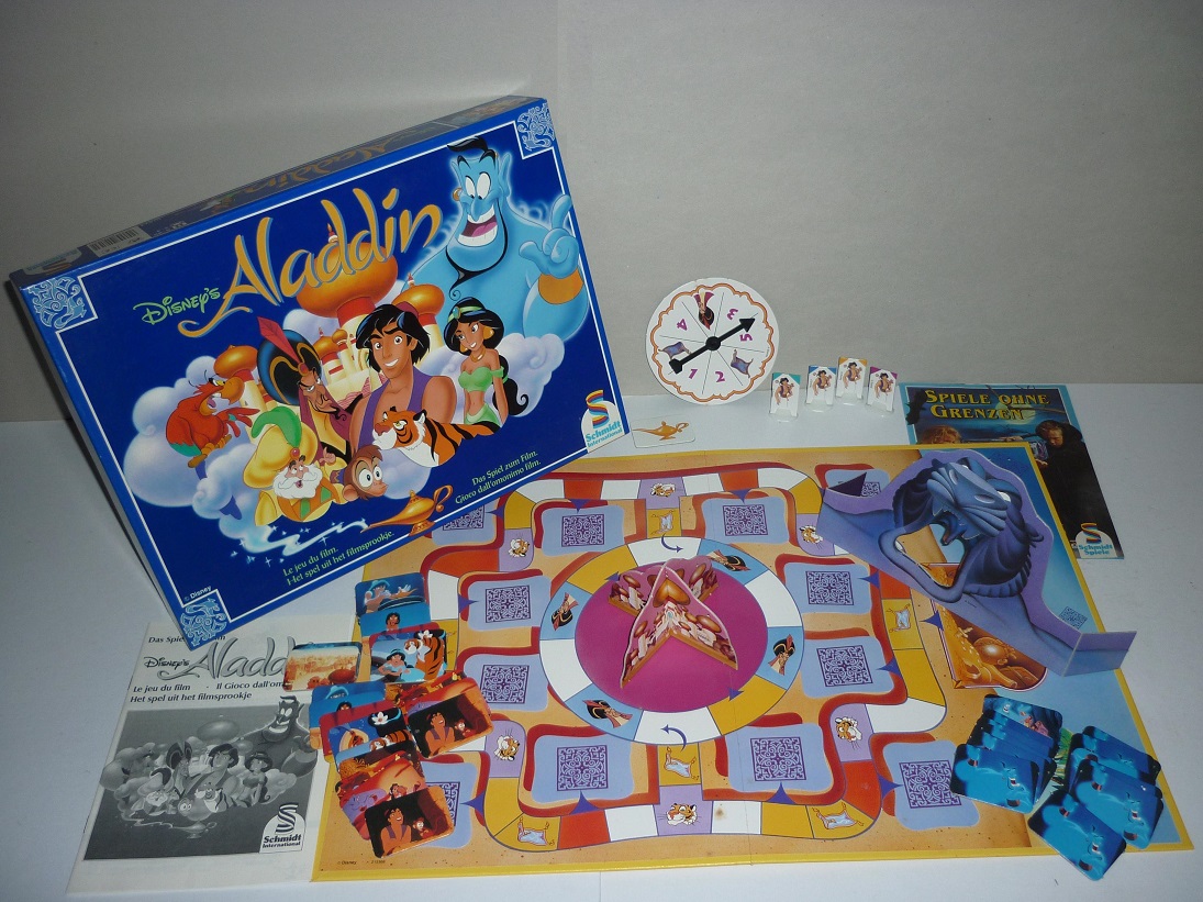 ALADDIN Jeu de soci�t� tir� du film DISNEY (� SCHMIDT 1993) 15 Loivre (51)