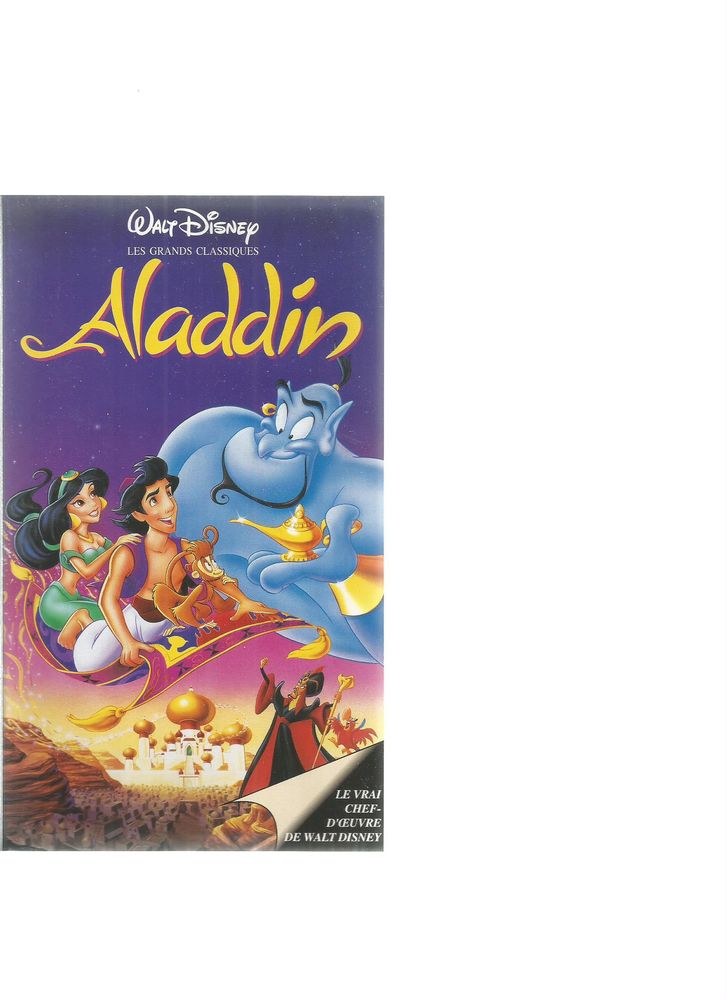 Aladin - cassette vhs - livraison possible 5 Toulouse (31)