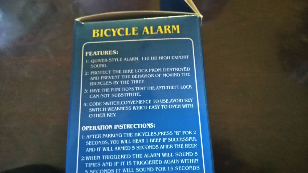 Alarme pour v�lo 0 Saint-Paul-de-Fenouillet (66)