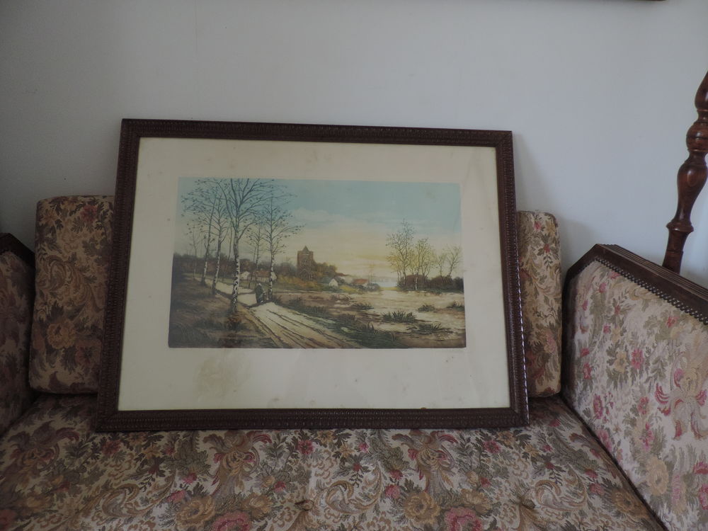 ALBI (81000). -  BEAU TABLEAU - EAU FORTE - DES ANNEES 1900 25 Albi (81)