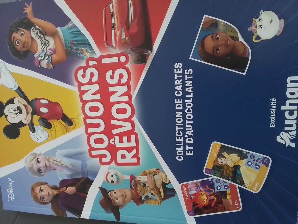 Album auchan jouons revons neuf complet avec les cartes 4 Clermont-Ferrand (63)