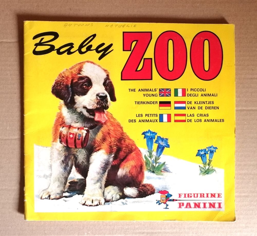 Album Baby Zoo complet - Panini - 1975 49 Argenteuil (95)
