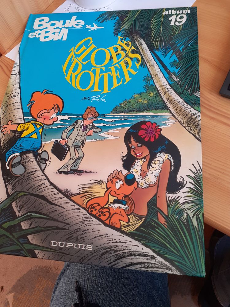 ALBUM BOULE ET BILL N� 19 GLOBE TROTTERS TRES BON ETAT C1982 10 Levainville (28)