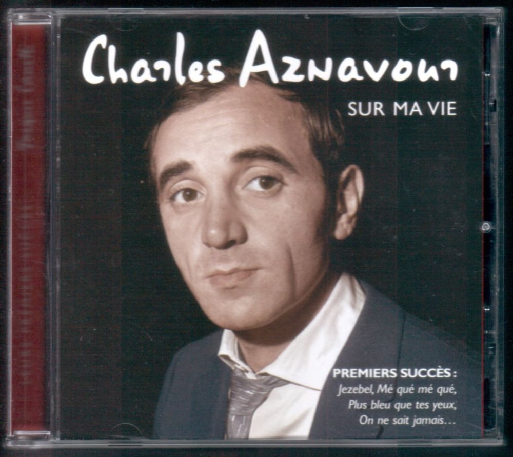 Album CD : Charles Aznavour - Sur ma vie. (remasteris�). 3 Tartas (40)