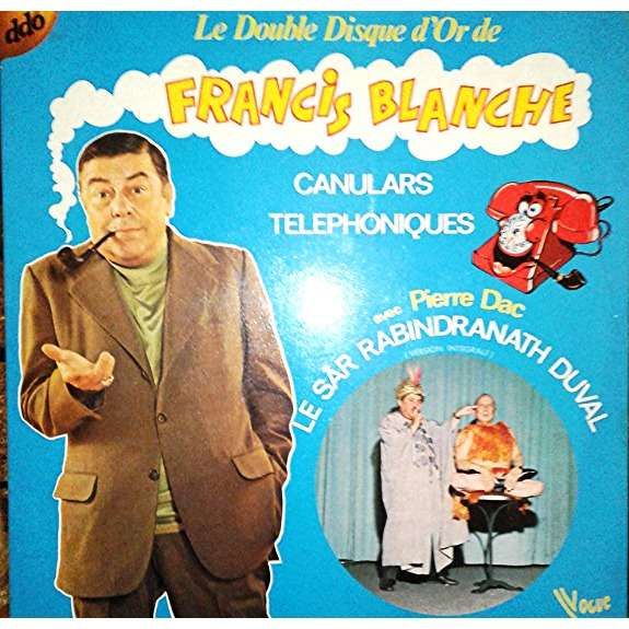 Album 4 disques d'or vynil 33T de Francis Blanche 1979 20 Versailles (78)