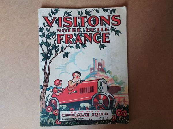 Album d'Images Visitons Notre Belle France Chocolat IBLED 30 Loches (37)