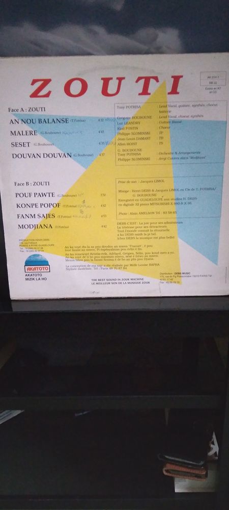 UN ALBUM DE MUSIQUE TROPICALE VINTAGE 5 Brie-Comte-Robert (77)